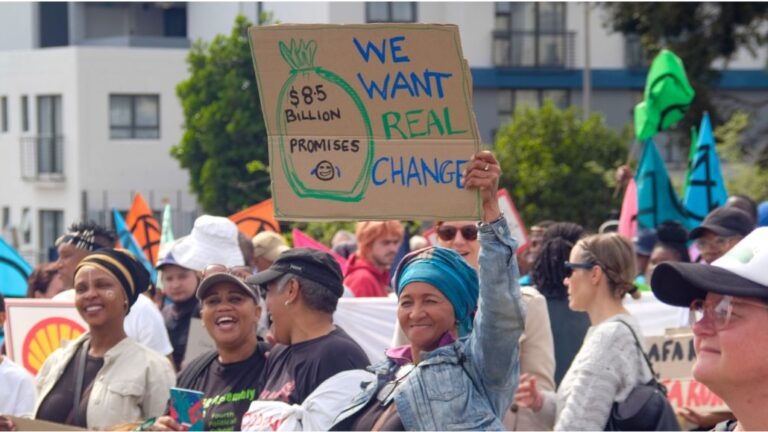 Rescheduled: The Climate Justice Coalition will march in Pretoria demanding jobs, clean energy, climate justice