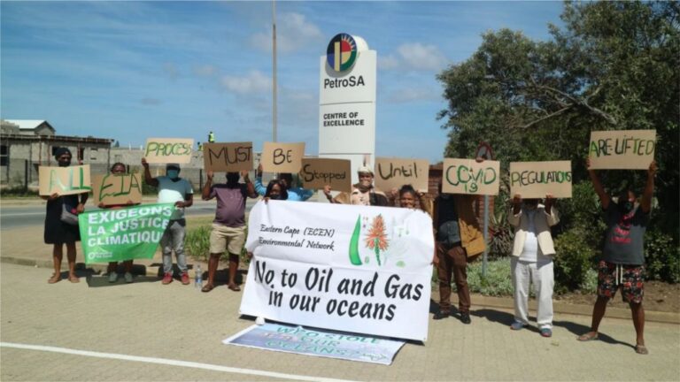 Eastern Cape activists’ Freedom Day fight for Climate Justice!