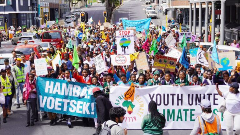 Cape youth take to the streets on Heritage Day to march for system change.